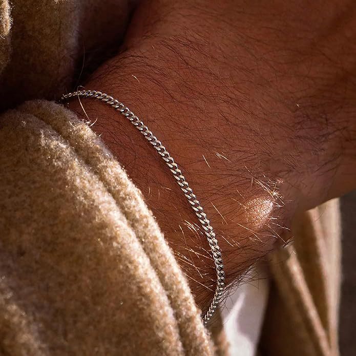 BRACELET CHAINE CUBAINE⎪OR