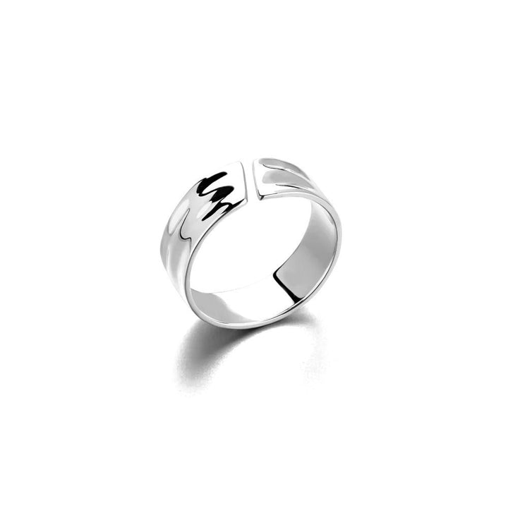 BAGUE IRRÉGULIÈRE⎪ARGENT