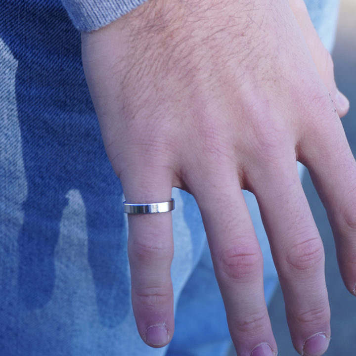 BAGUE SIMPLE⎪ARGENT