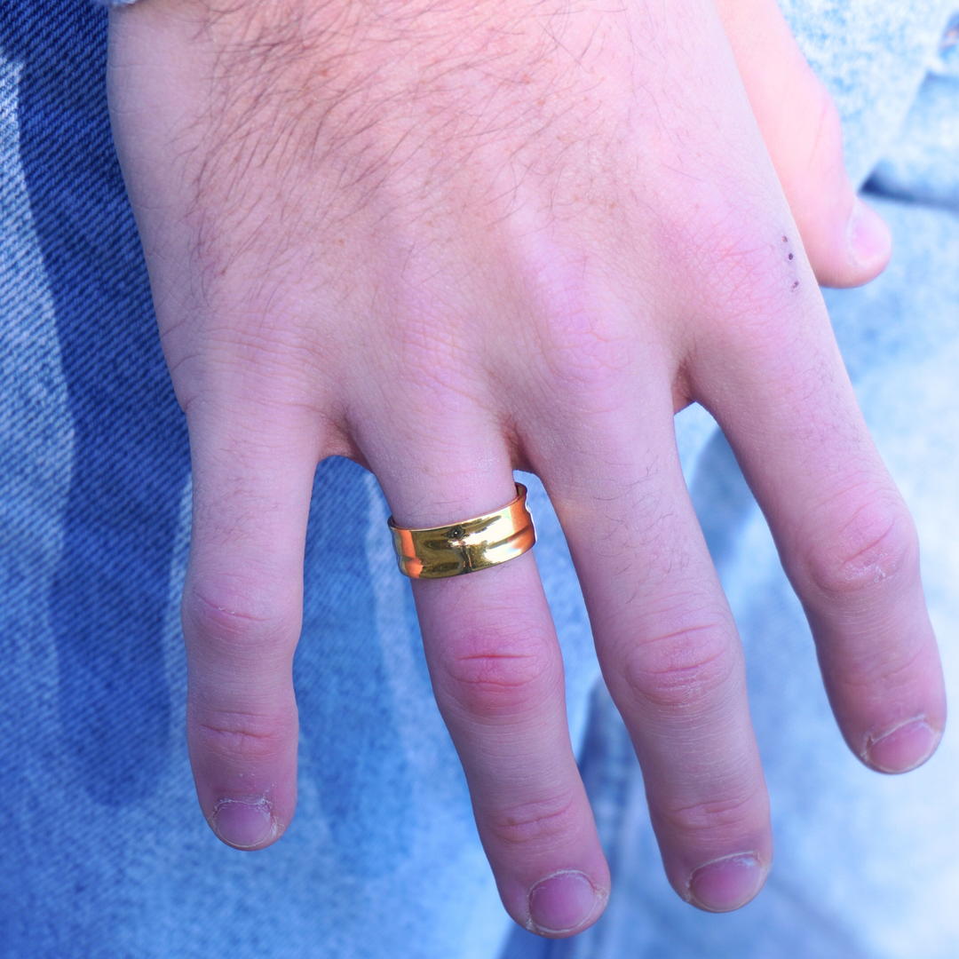 BAGUE IRRÉGULIÈRE⎪ARGENT