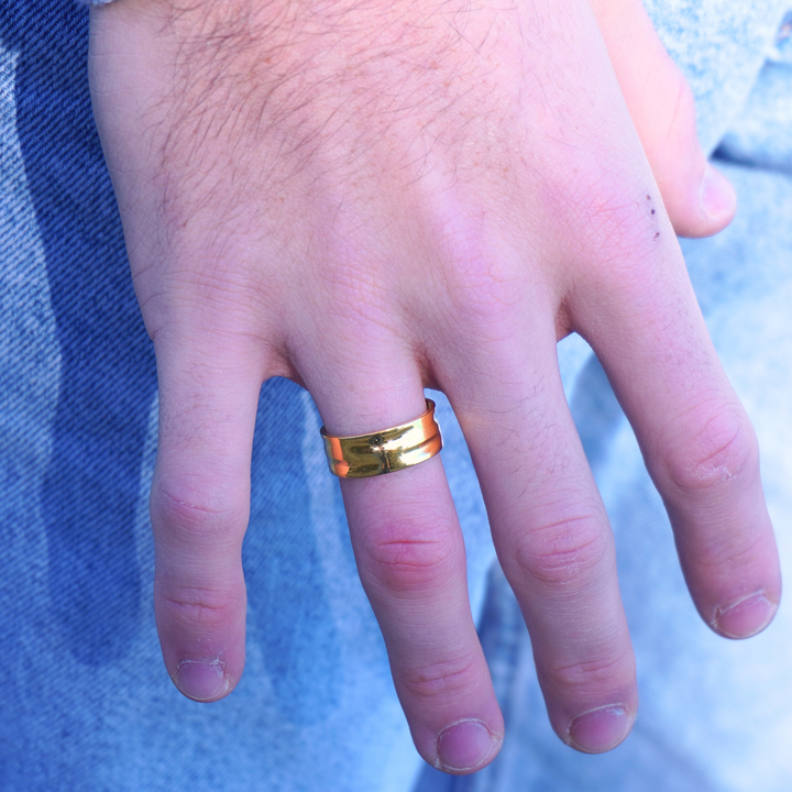 BAGUE IRRÉGULIÈRE⎪ARGENT