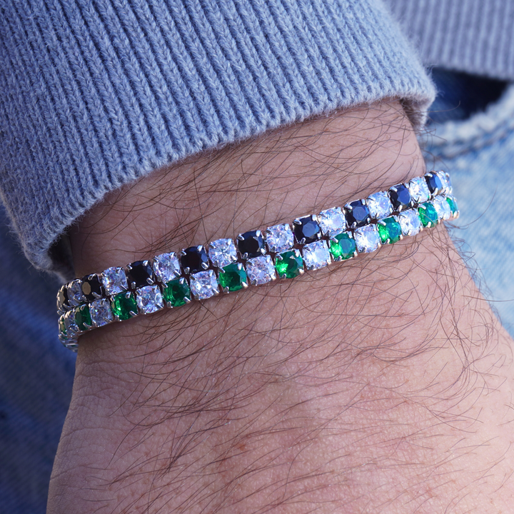 BRACELET ICE TENNIS⎪VERT
