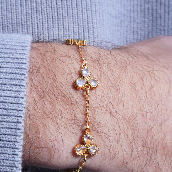 BRACELET TRÈFLE⎪VERT