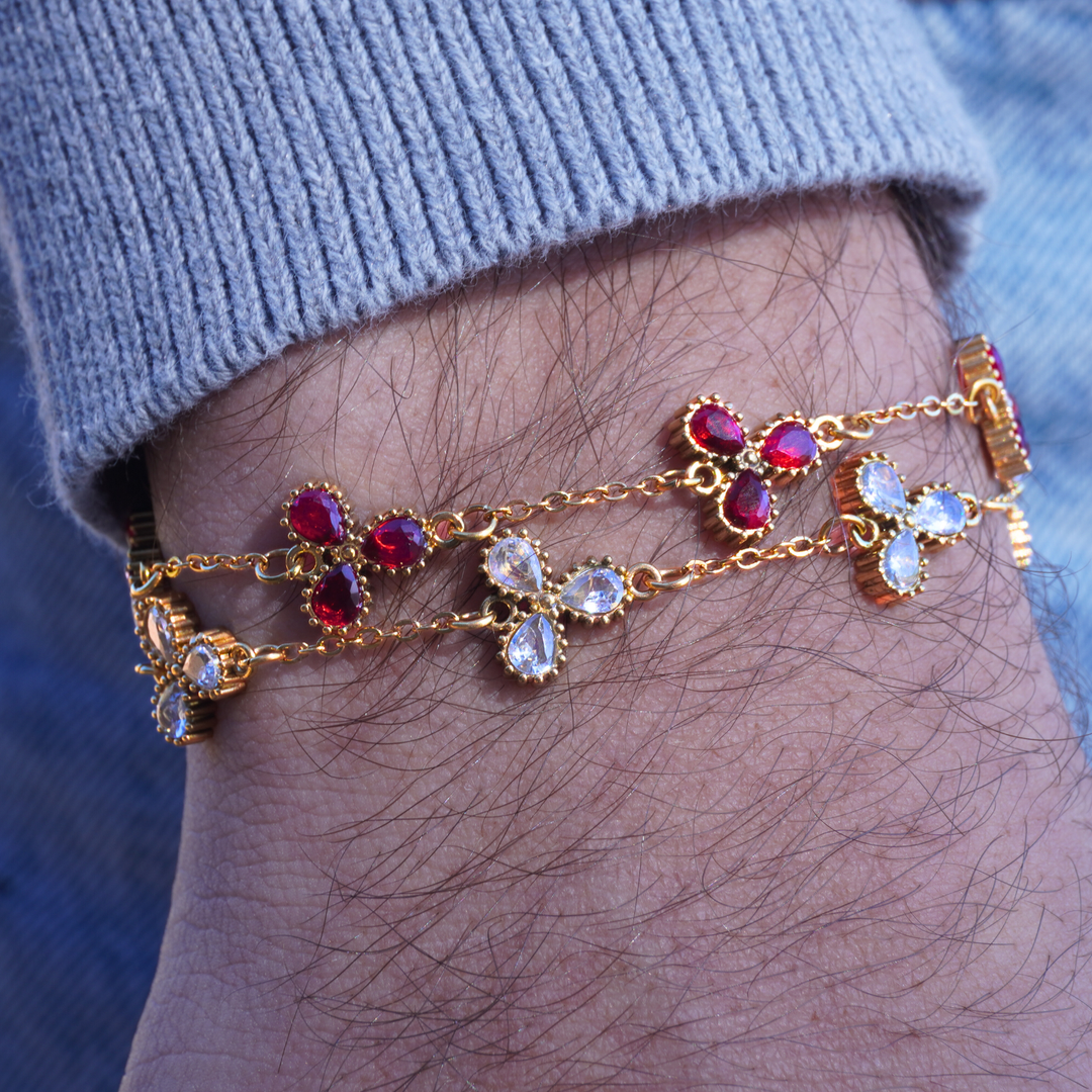 BRACELET TRÈFLE⎪VERT