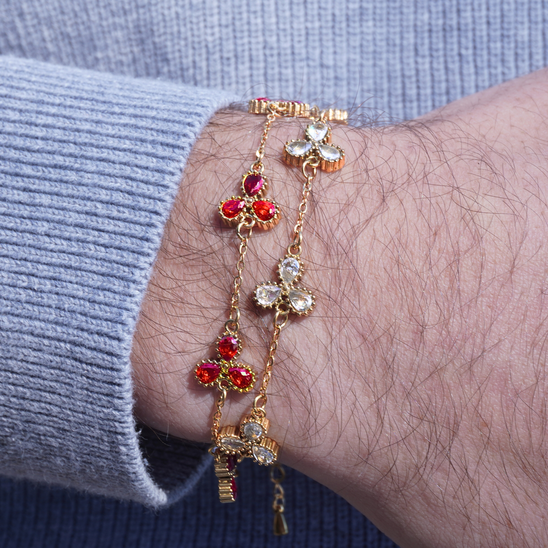 BRACELET TRÈFLE⎪VERT