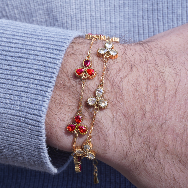 BRACELET TRÈFLE⎪VERT