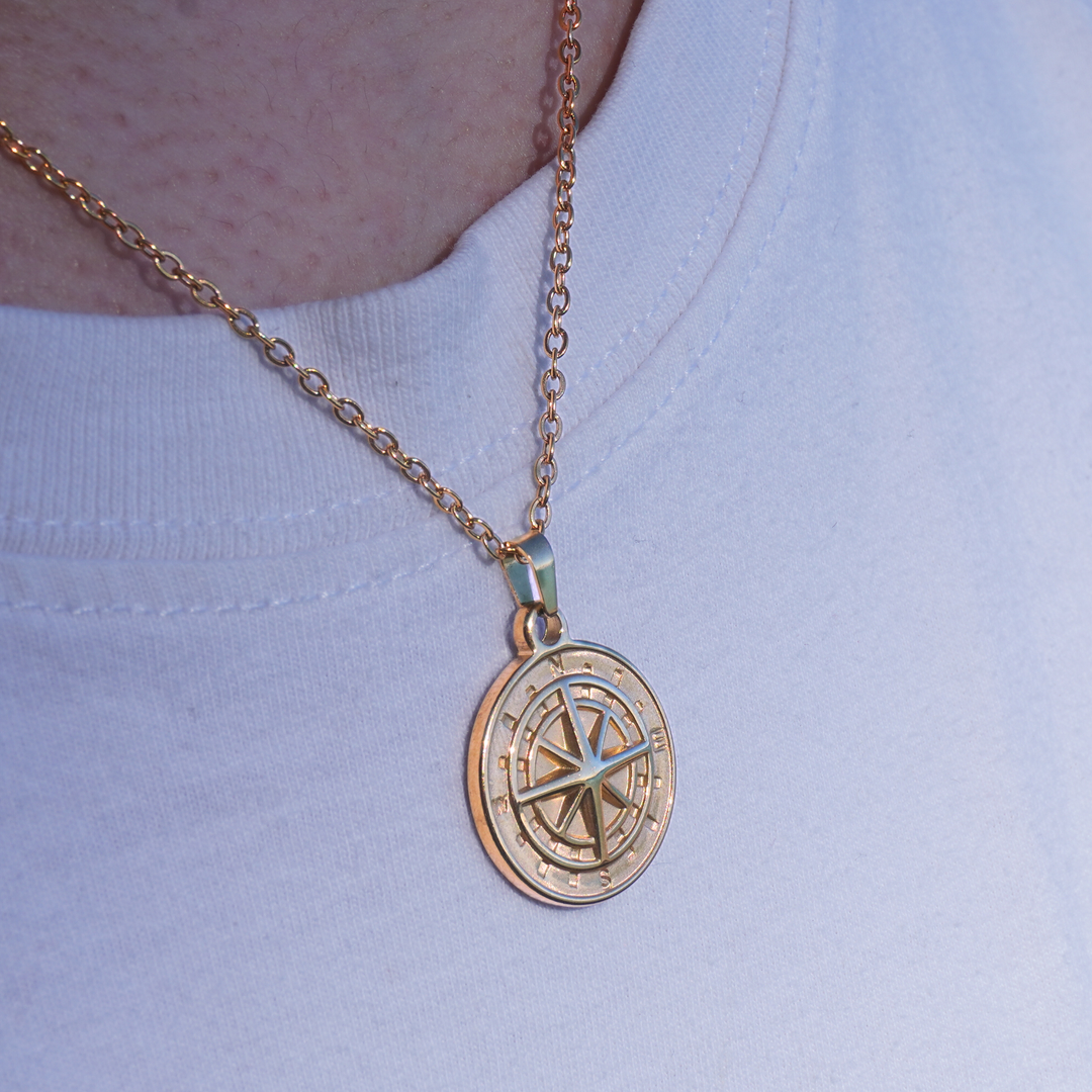 COLLIER BOUSSOLE⎪OR