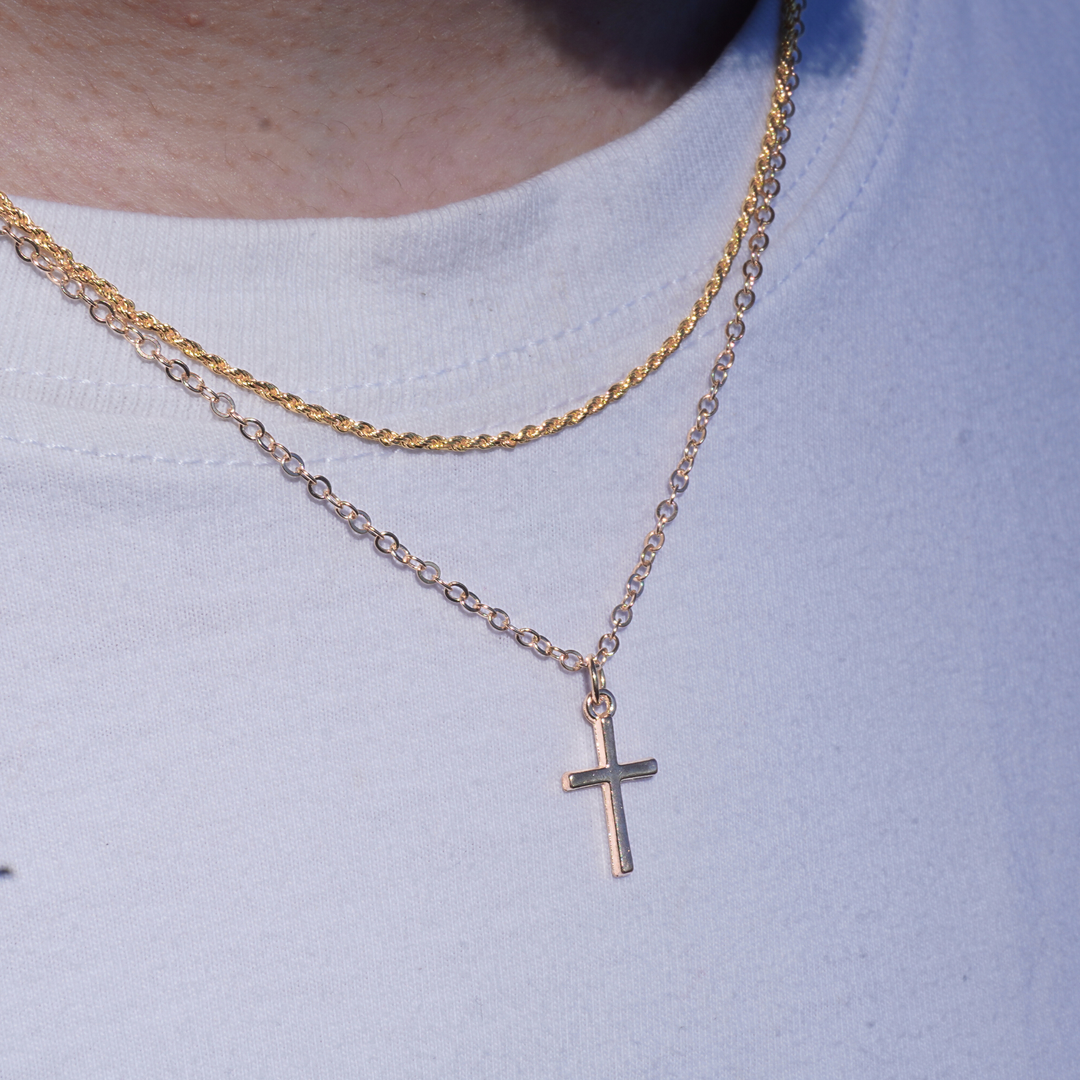 COLLIER CROIX⎪OR