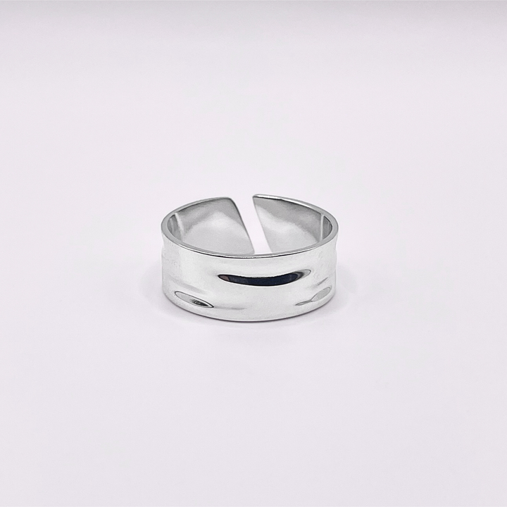 BAGUE IRRÉGULIÈRE⎪ARGENT