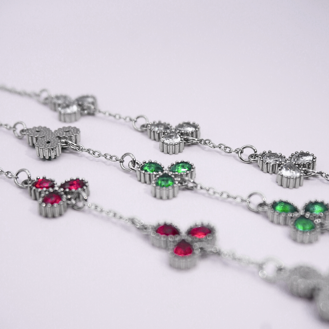 BRACELET TRÈFLE⎪VERT