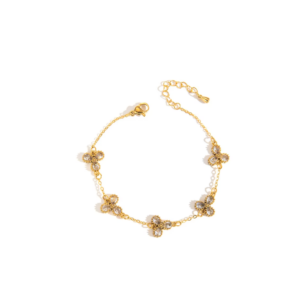 BRACELET TRÈFLE⎪VERT