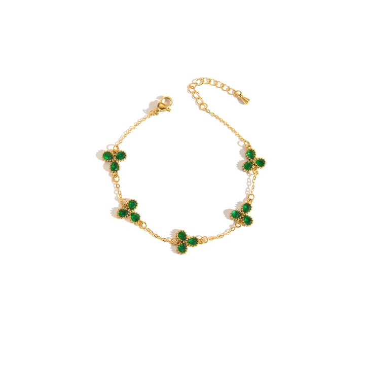 BRACELET TRÈFLE⎪VERT